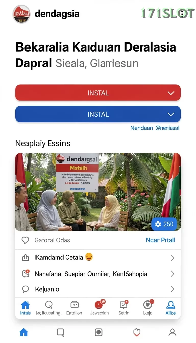 Cuplikan layar MAJ777 — aktivitas