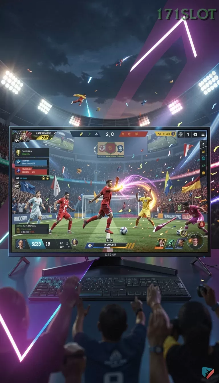 Cuplikan layar LUCKYDF — menu navigasi